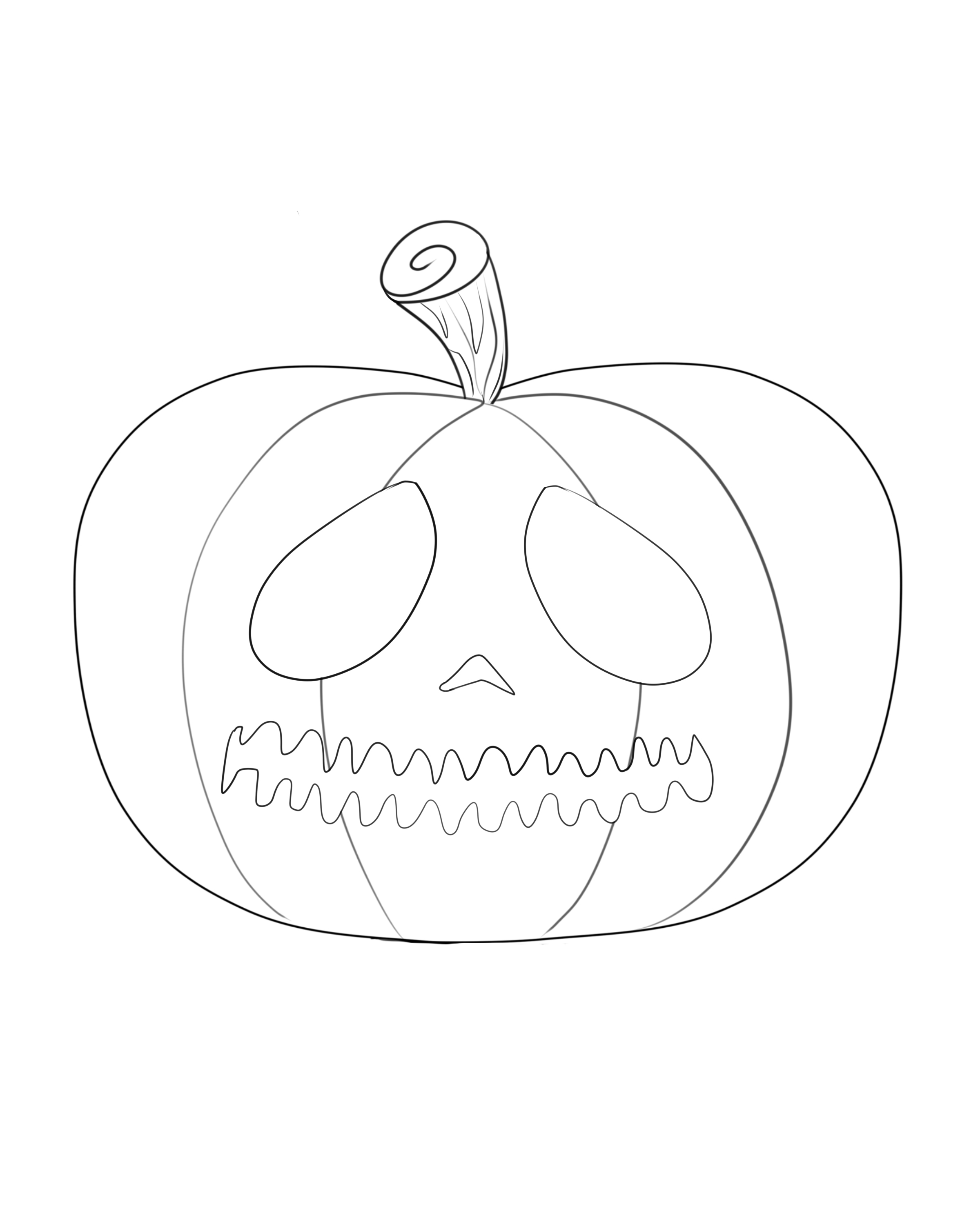 Free to Color Shy Fairy