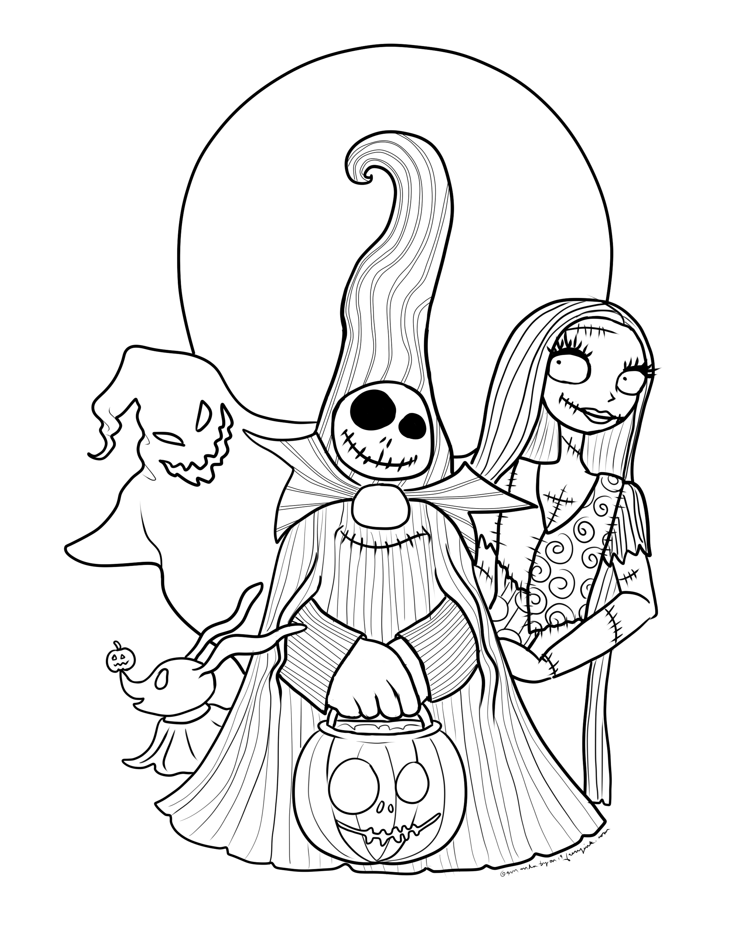 Free to Color NBC Gnome