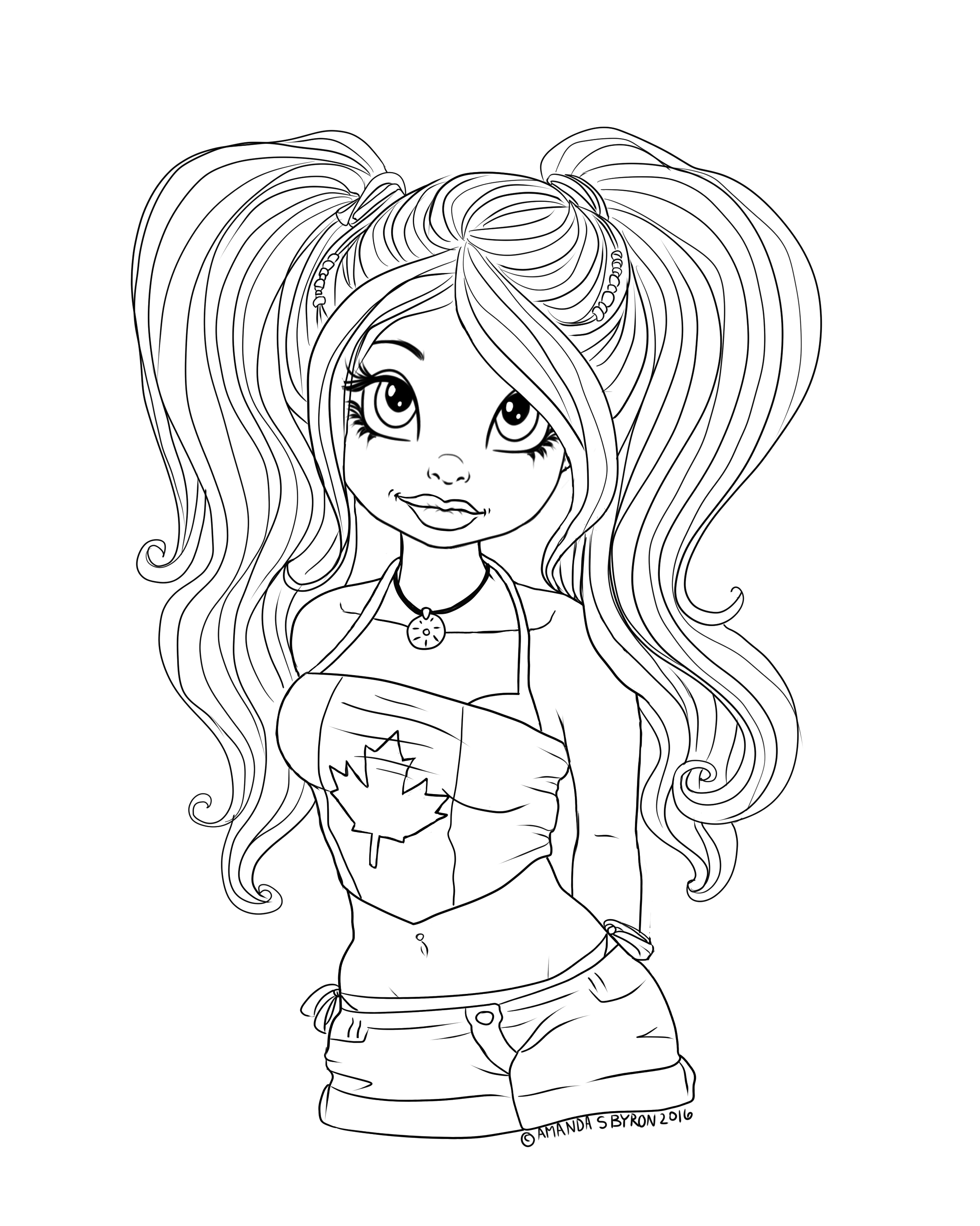 Free to Color Go Canada!